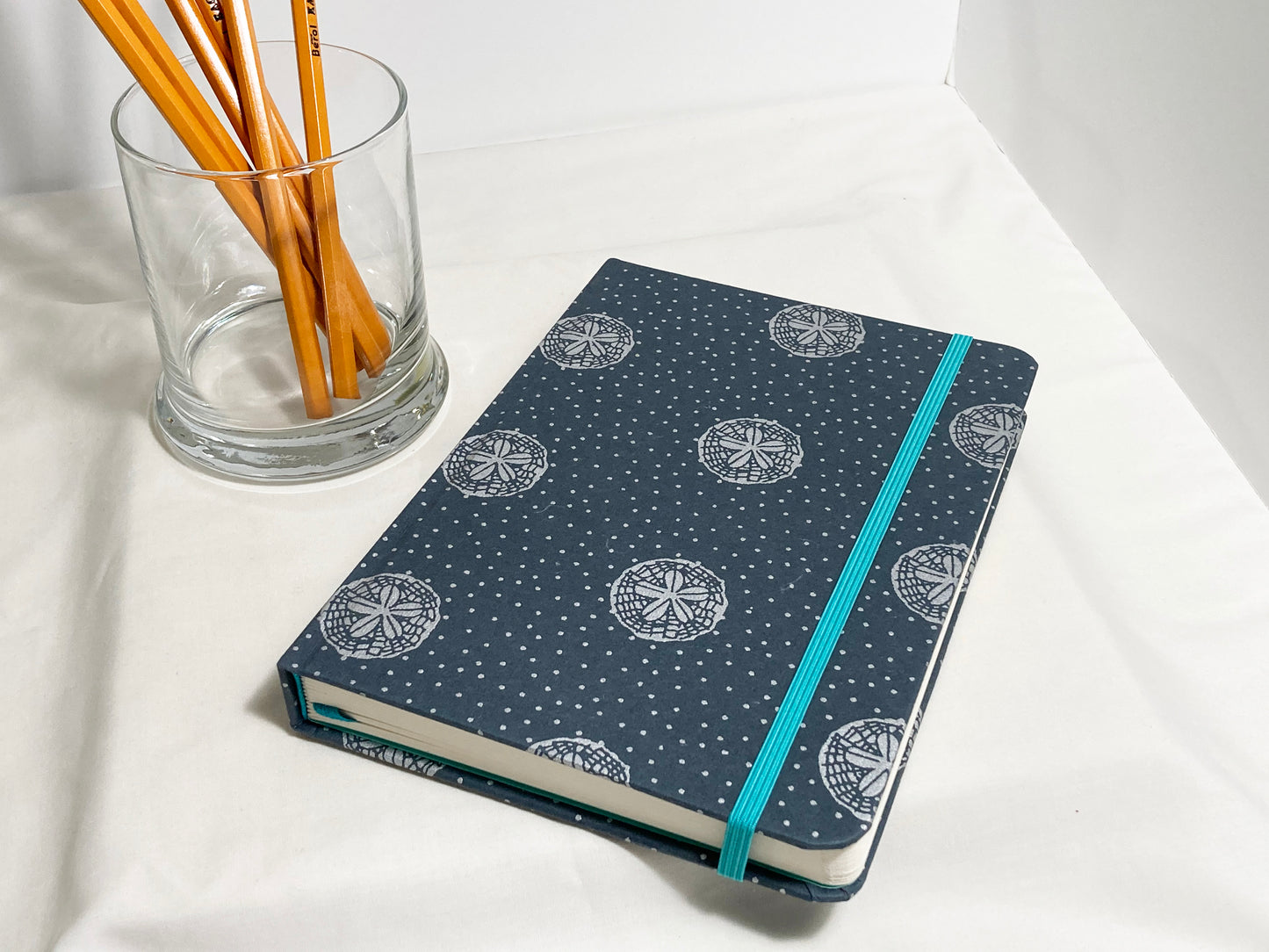 Sand Dollar, Grey & Teal